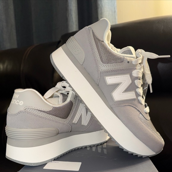 New Balance Shoes - New Balance 574 + (Plus) Shadow Grey WL574ZSD Women’s 9.5 B And For Mens Size 8B
